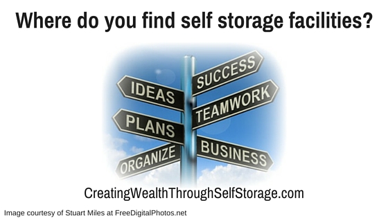 The Art of Finding Self Storage Facilities – Part Relationships, Part Attitude, Part Pure Creativity