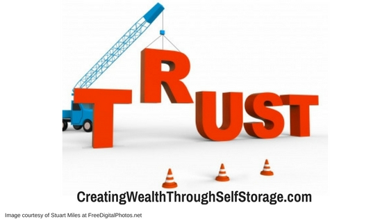 How to Build Trust Authentically and Genuinely in Your Self Storage Business