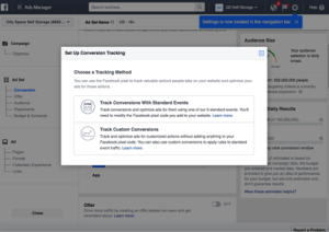 Facebook Track Conversions