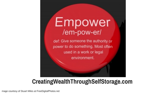 How to stay empowered as you build your self storage business in 2018