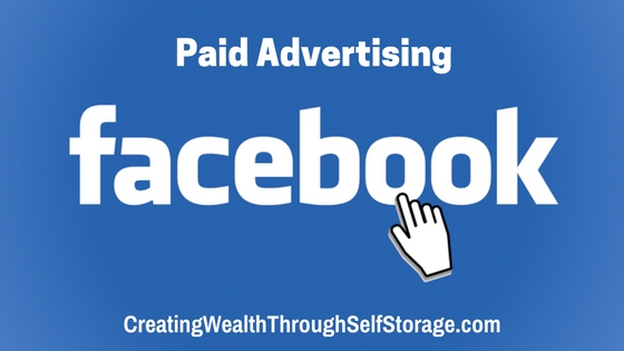 Create Facebook Paid Ad Campaign for Self Storage