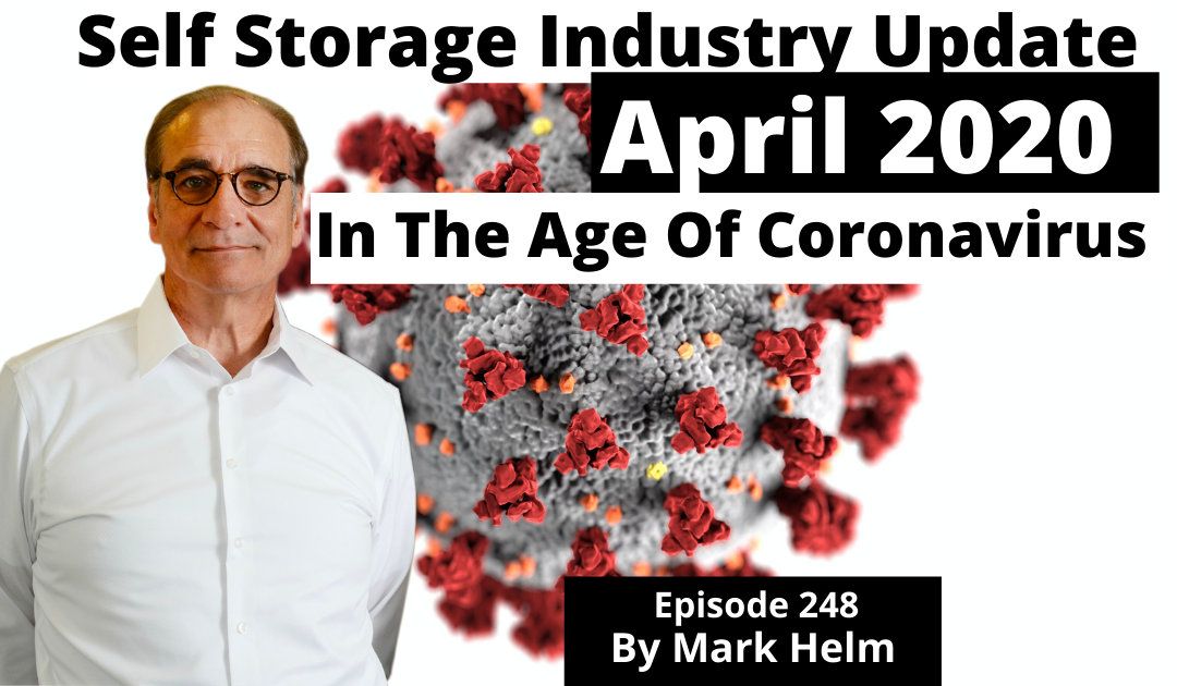 Self Storage Industry Update – April 2020 In The Age Of Coronavirus