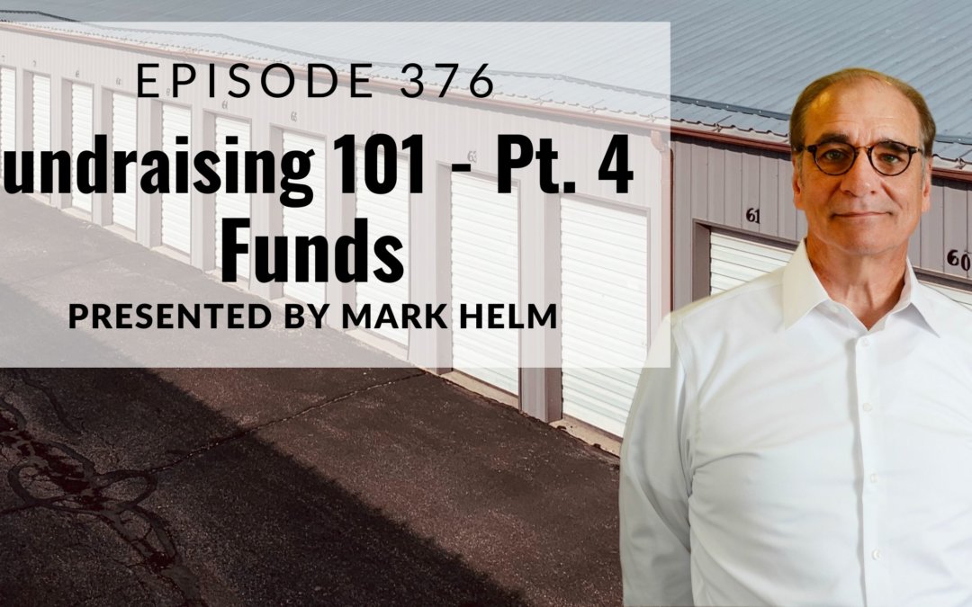 Fundraising 101- Pt. 4 – Funds